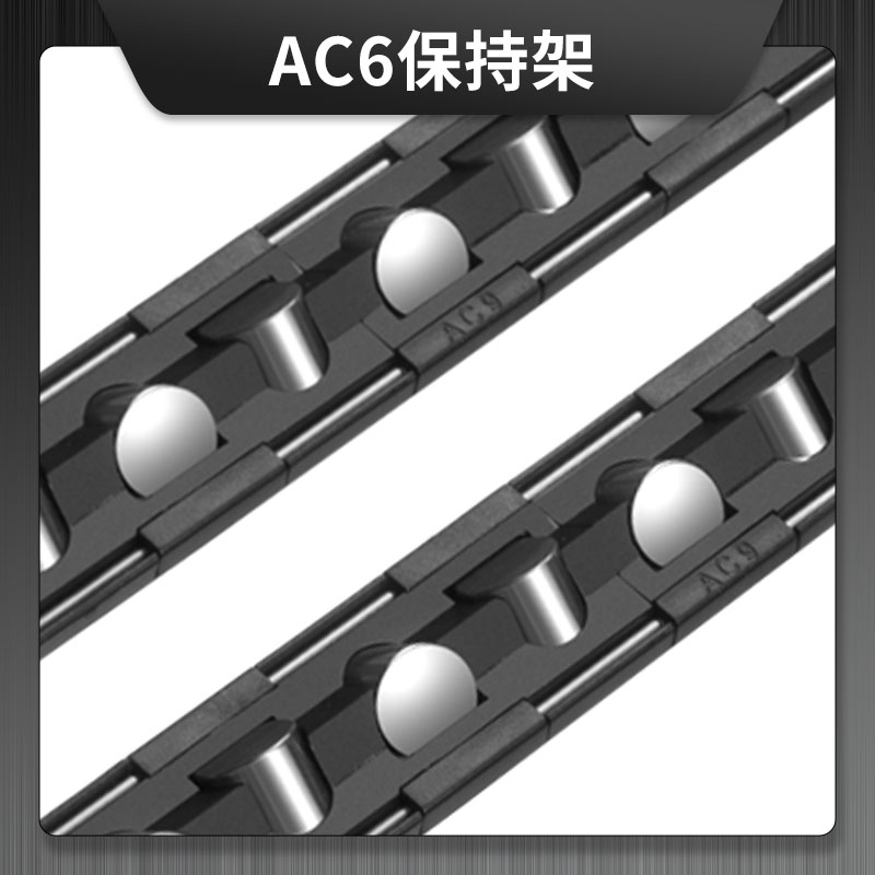 AC6塑胶+钢丝保持架  R系列