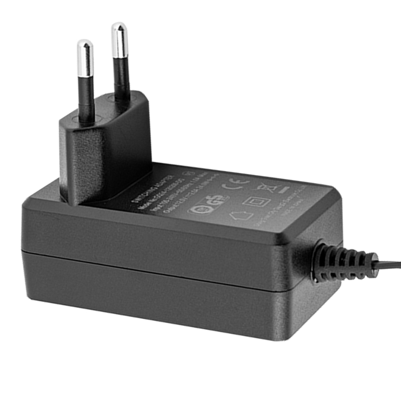 12v2a电源适配器欧规认证充电器电源适配器欧洲灯带充电头