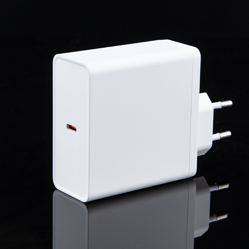 PD100W欧规充电器适用于笔记本电脑pd100w快充头pd100w充电头手机充电器