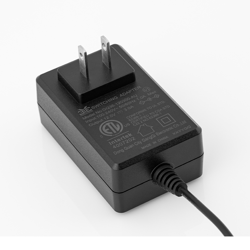 12v3a电源适配器美规UL认证36w插墙式电源12v3a火牛电源适配器