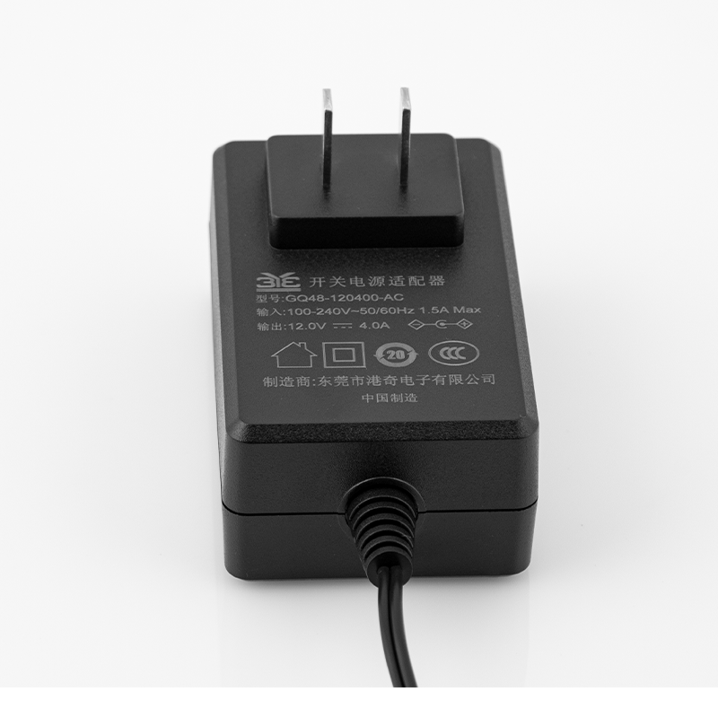 12v4a国标3C认证中规电源适配器12v充电器48W电源适配器插墙式3c认证按摩仪电源